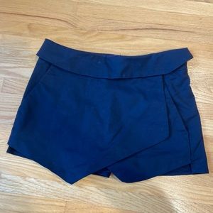 Navy envelope skort